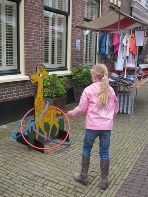 Hoepelgooien - Giraffe 